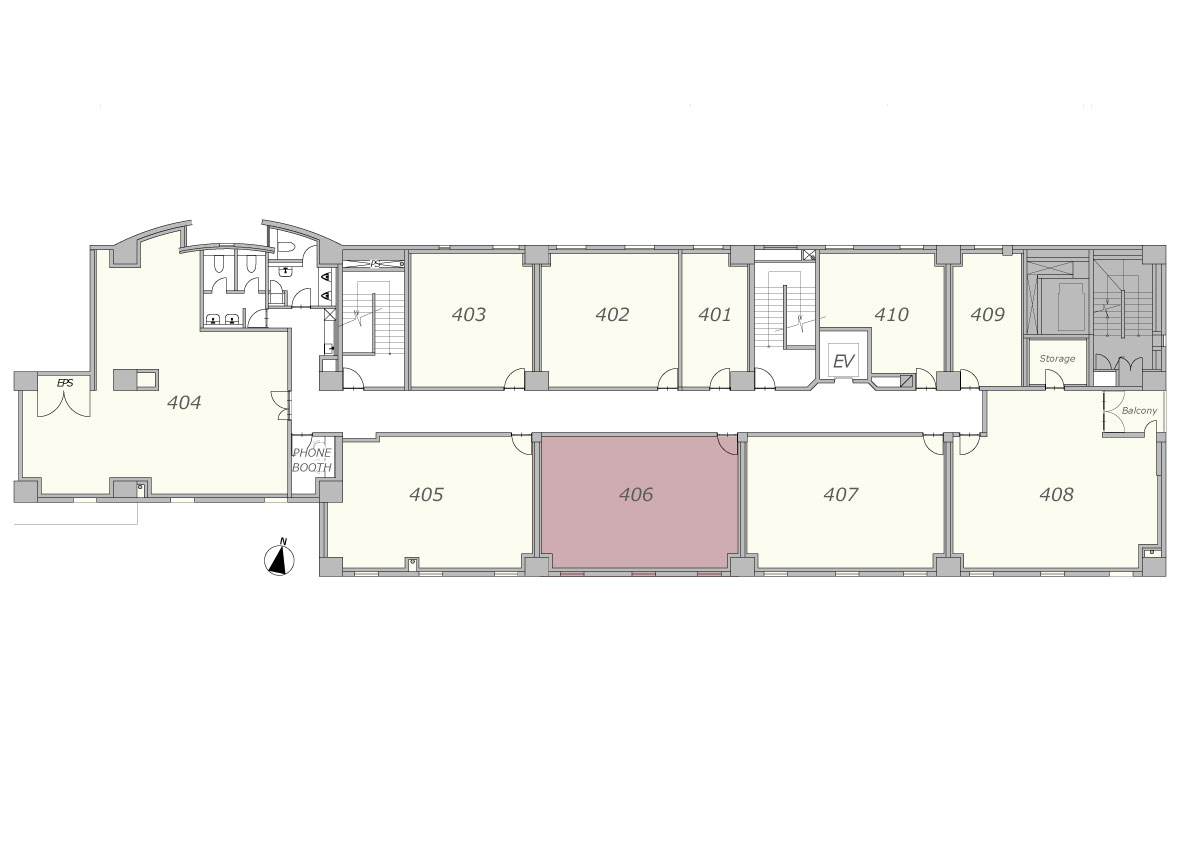 4F OFFICE map